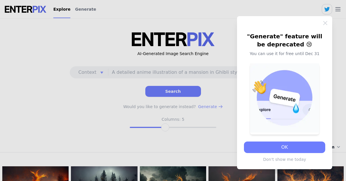 Enterpix - AI Image Generator tool