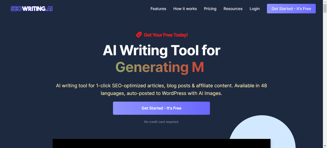 SEOWriting.AI - AI Writing tool