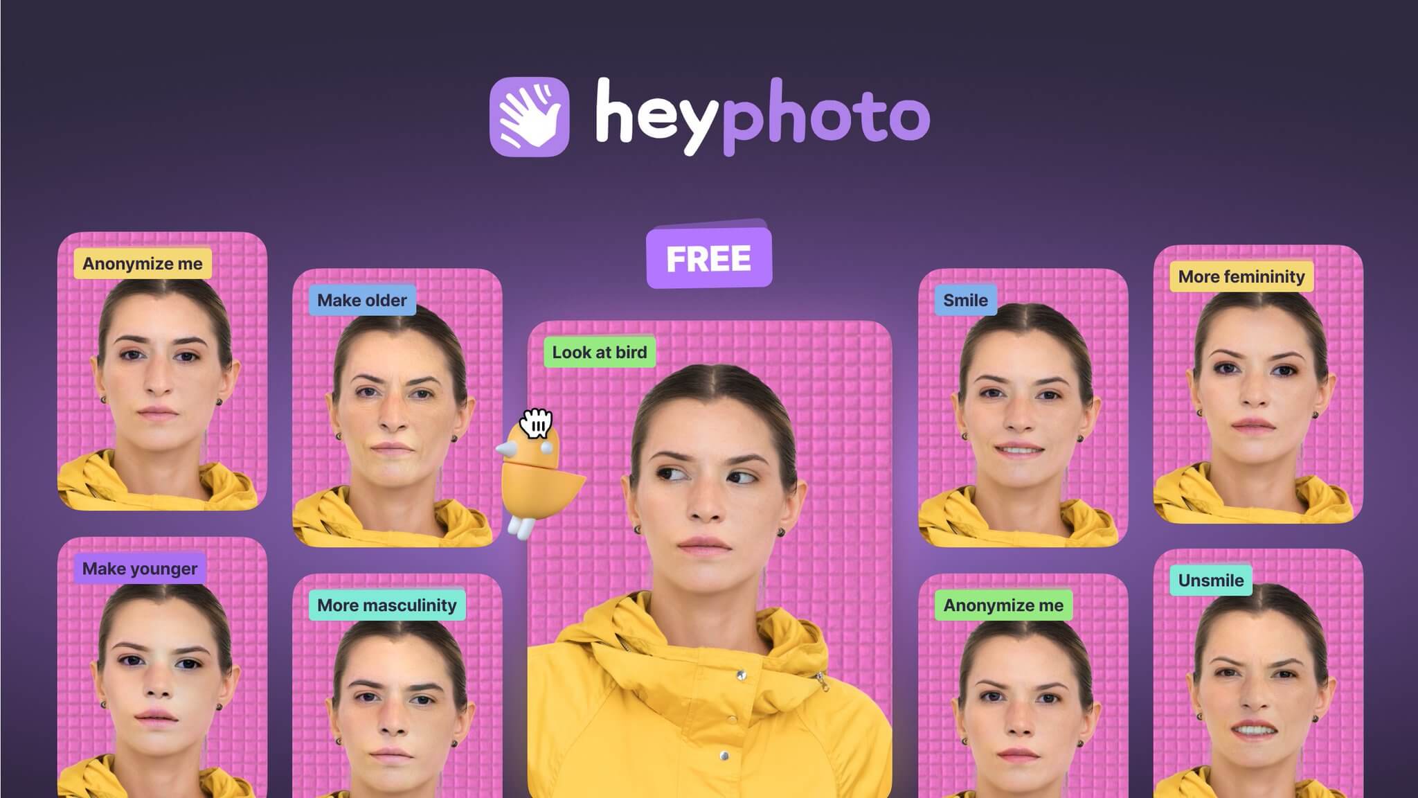 HeyPhoto - AI Image Editor tool