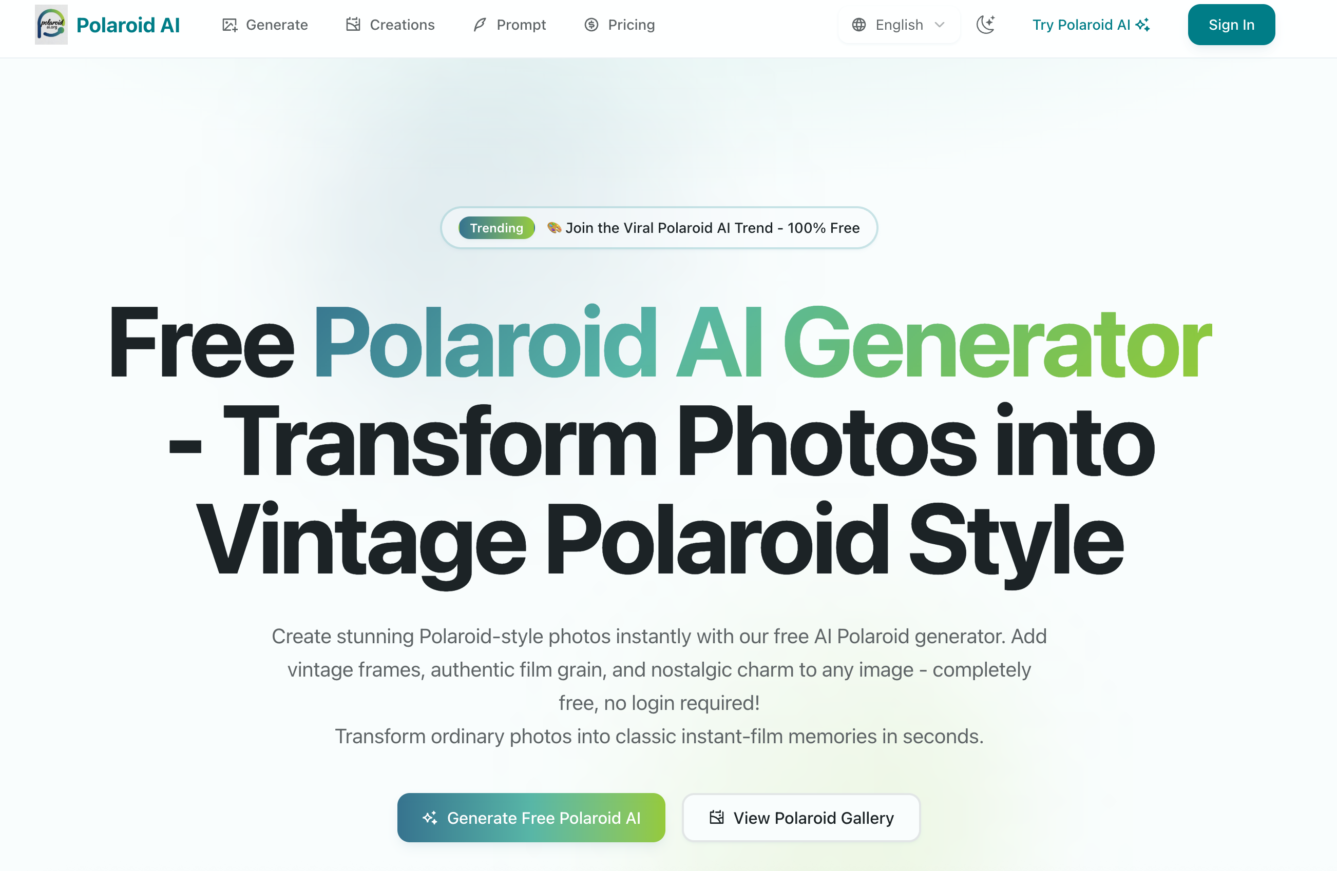 Polaroid AI