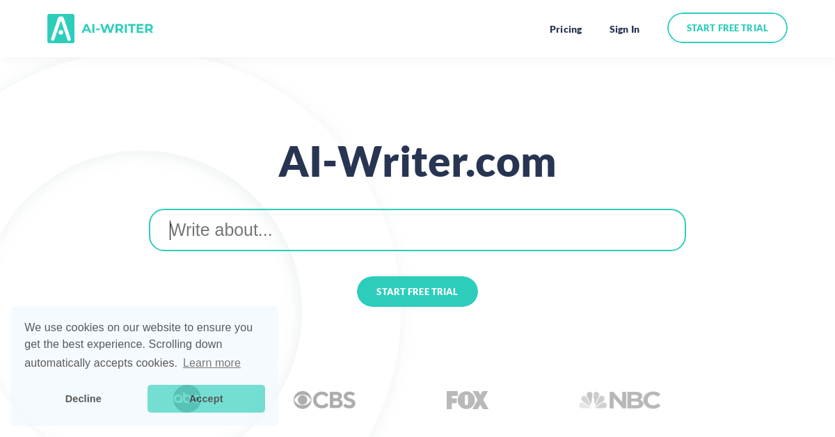AI-Writer - AI Writing tool