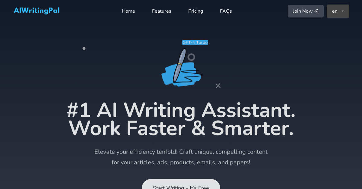 AIWritingPal - AI Writing tool