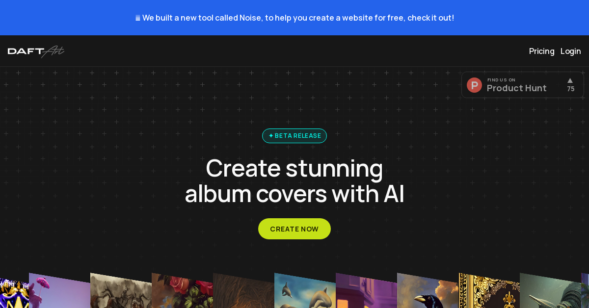 Daft - AI Audio Generator tool