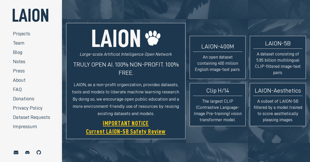 Laion - AI Developer tool