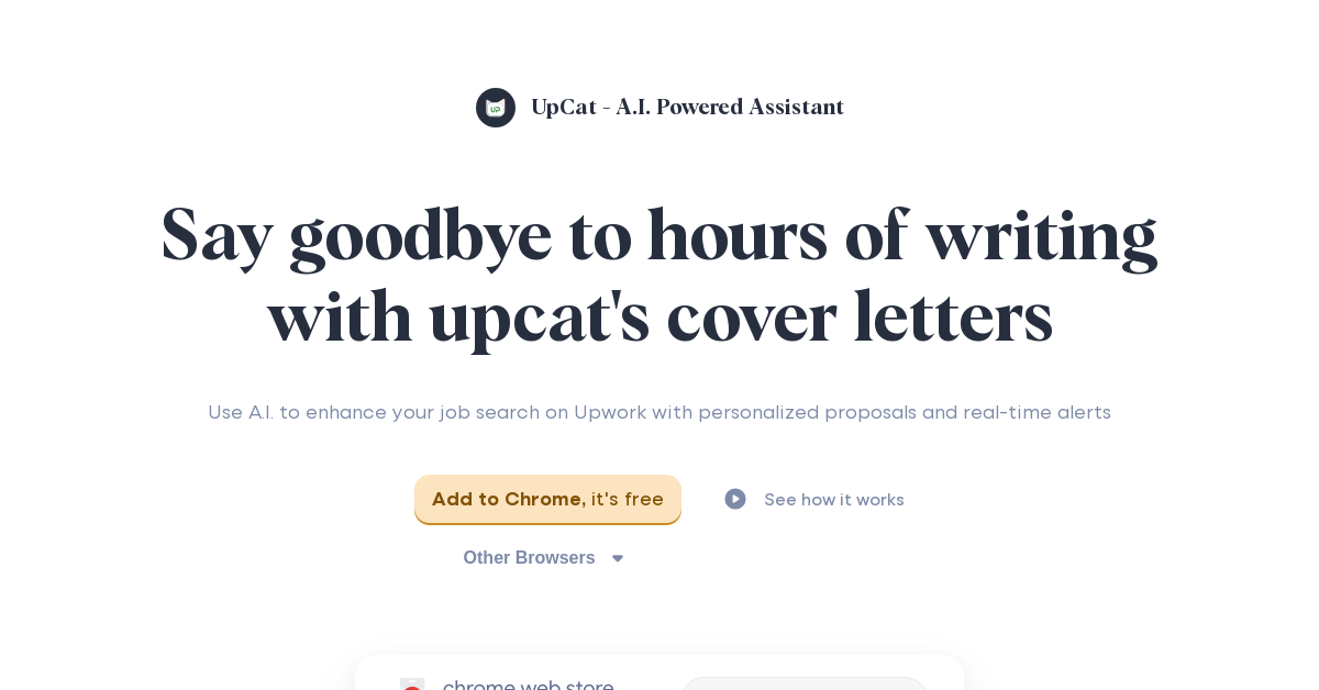 Upcat - AI Writing tool