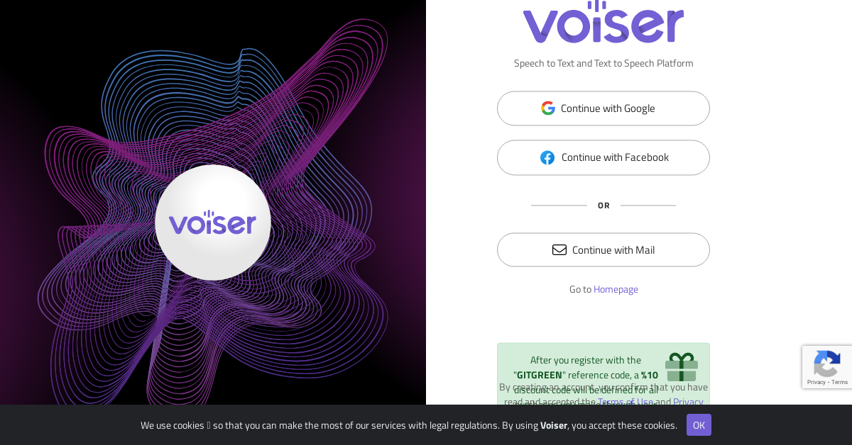 Voiser - AI Audio Generator tool